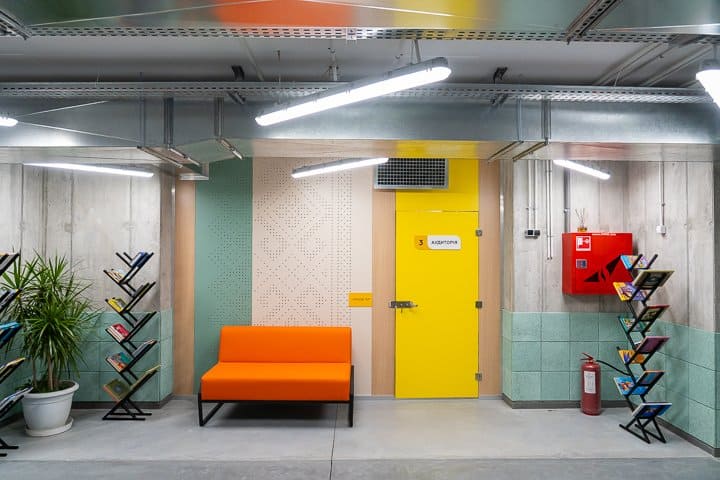 навчання в укриттях