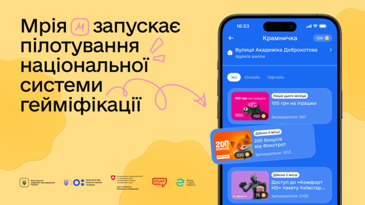пілотування програми Мрія&amp;nbsp;