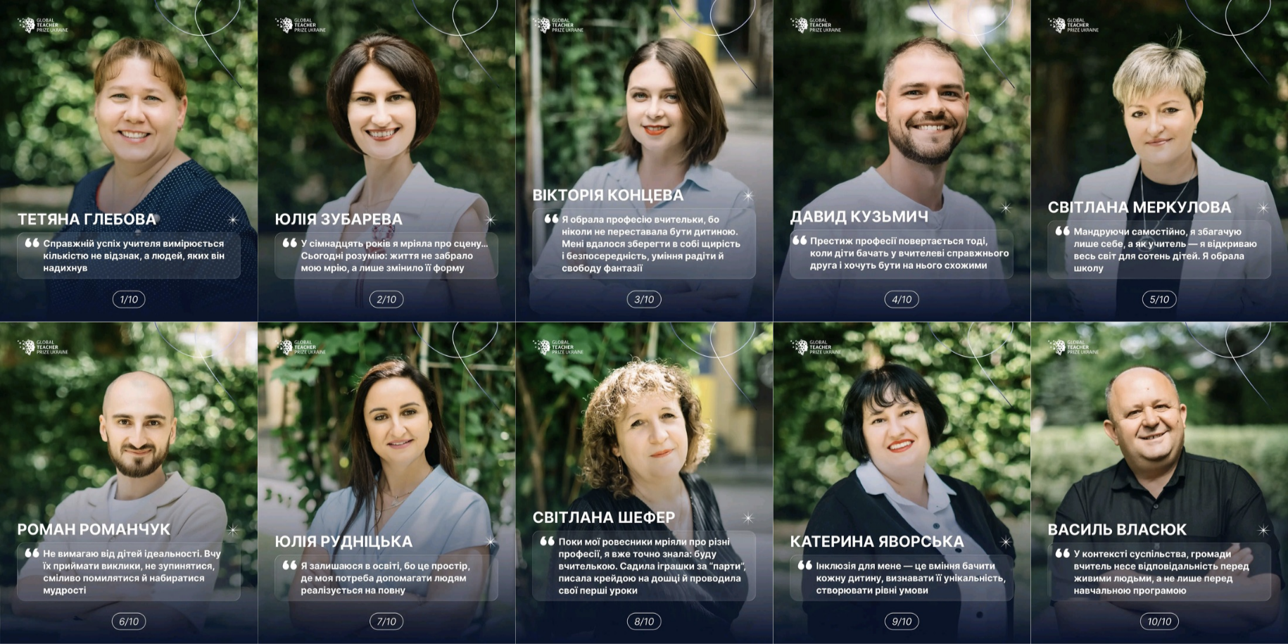 фіналісти Global Teacher Prize Ukraine 2026