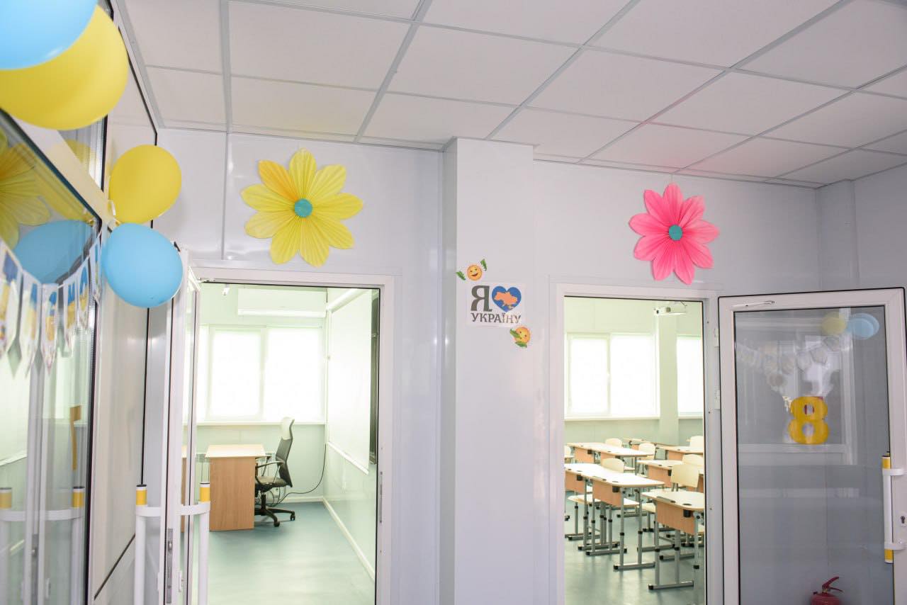 На Миколаївщині відкрили два модульні освітні простори, де діти зможуть навчатися офлайн
