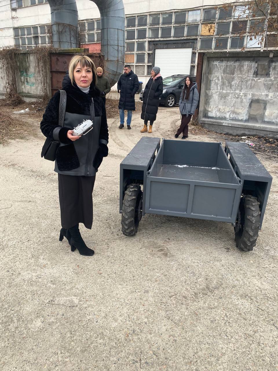 Ольга Агєєва під час стажування